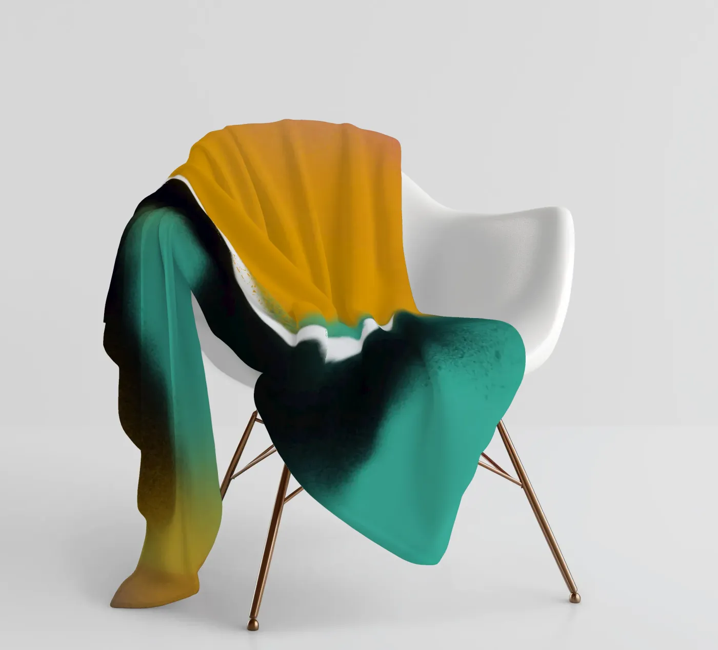 Fluidity 05 fleece blanket by Little Dean