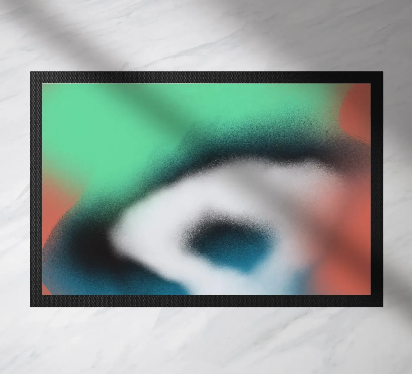 Fluidity 06 doormat by Little Dean