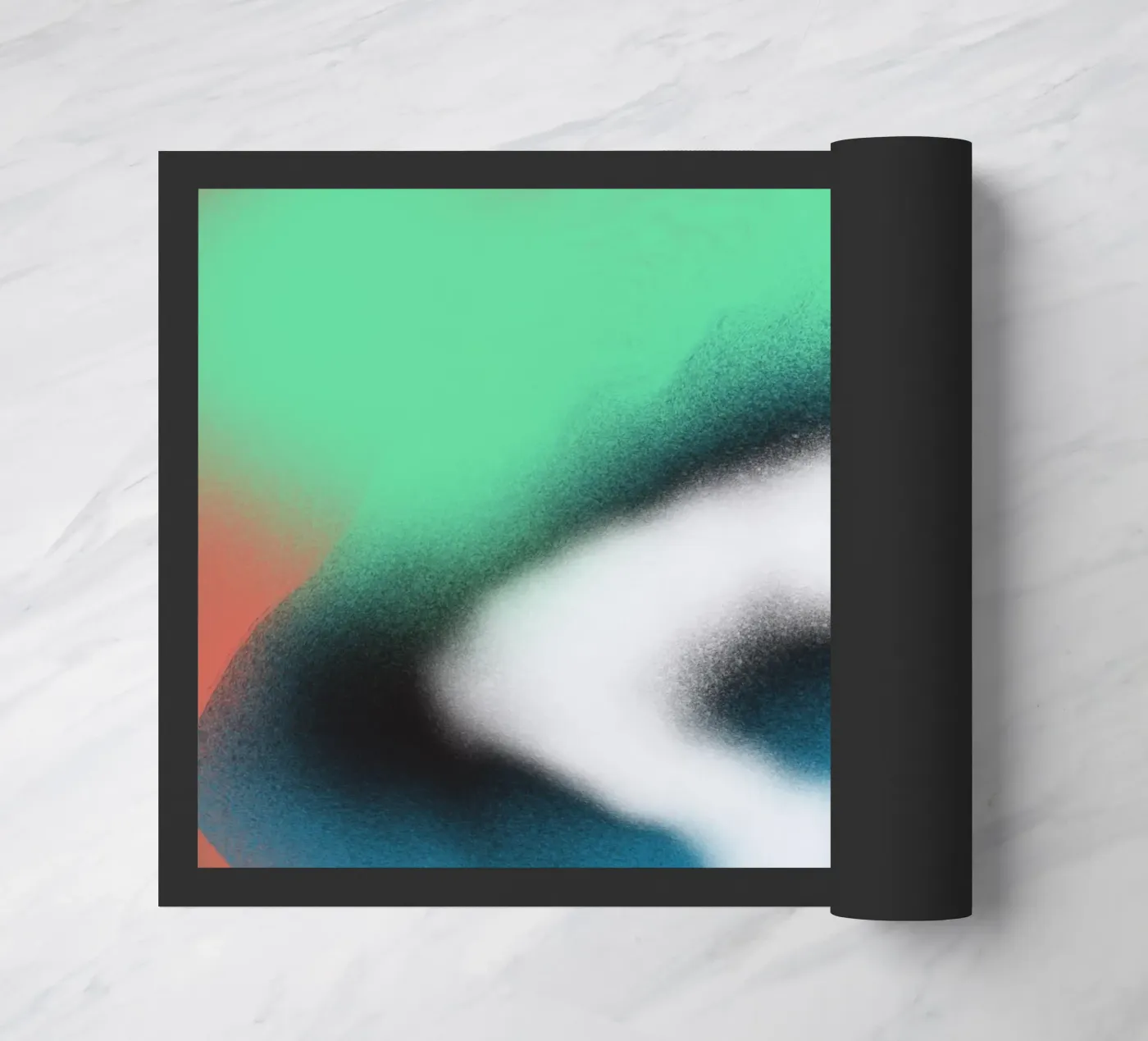 Fluidity 06 doormat by Little Dean