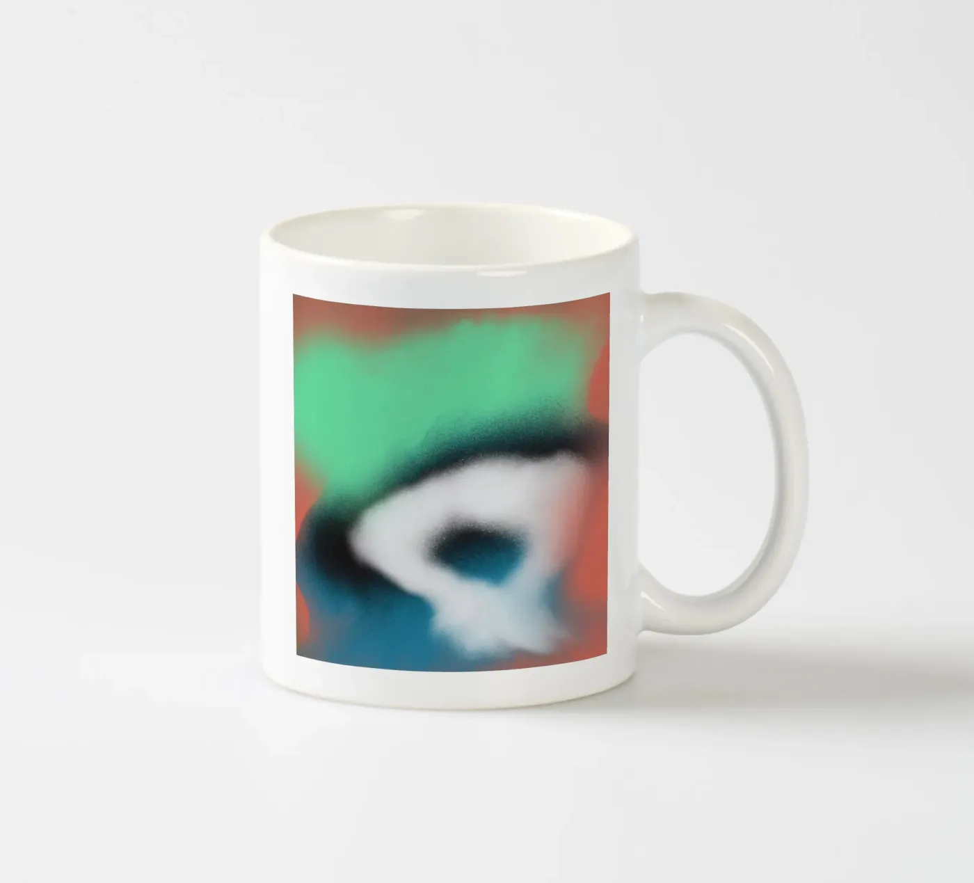 Fließfähigkeit 06 Keramik Tasse von Little Dean