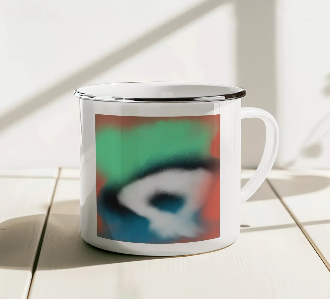 Fluidità 06 tazza in smalto da Little Dean
