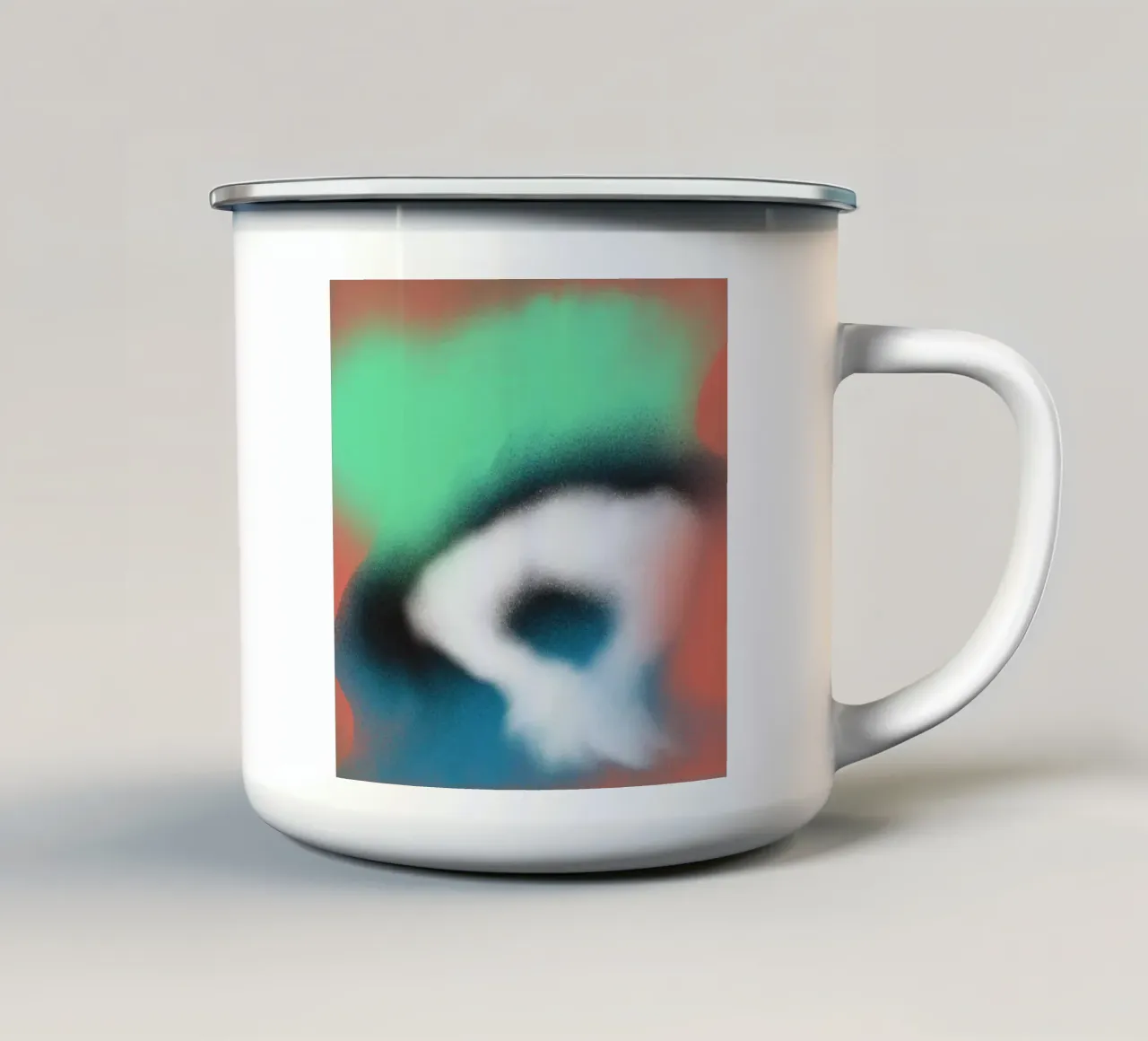 Fluidità 06 tazza in smalto da Little Dean
