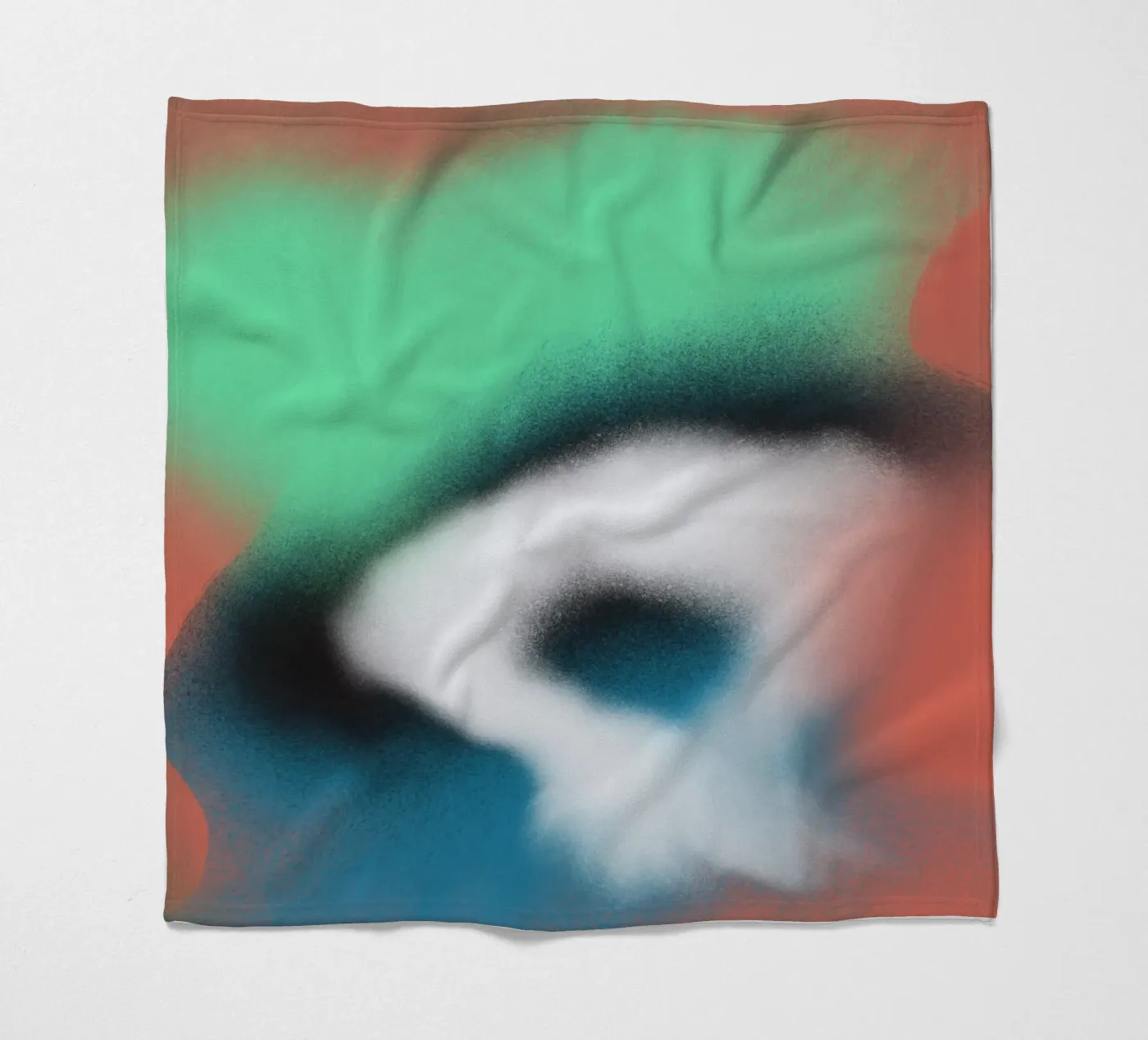 Fluidity 06 fleece blanket by Little Dean