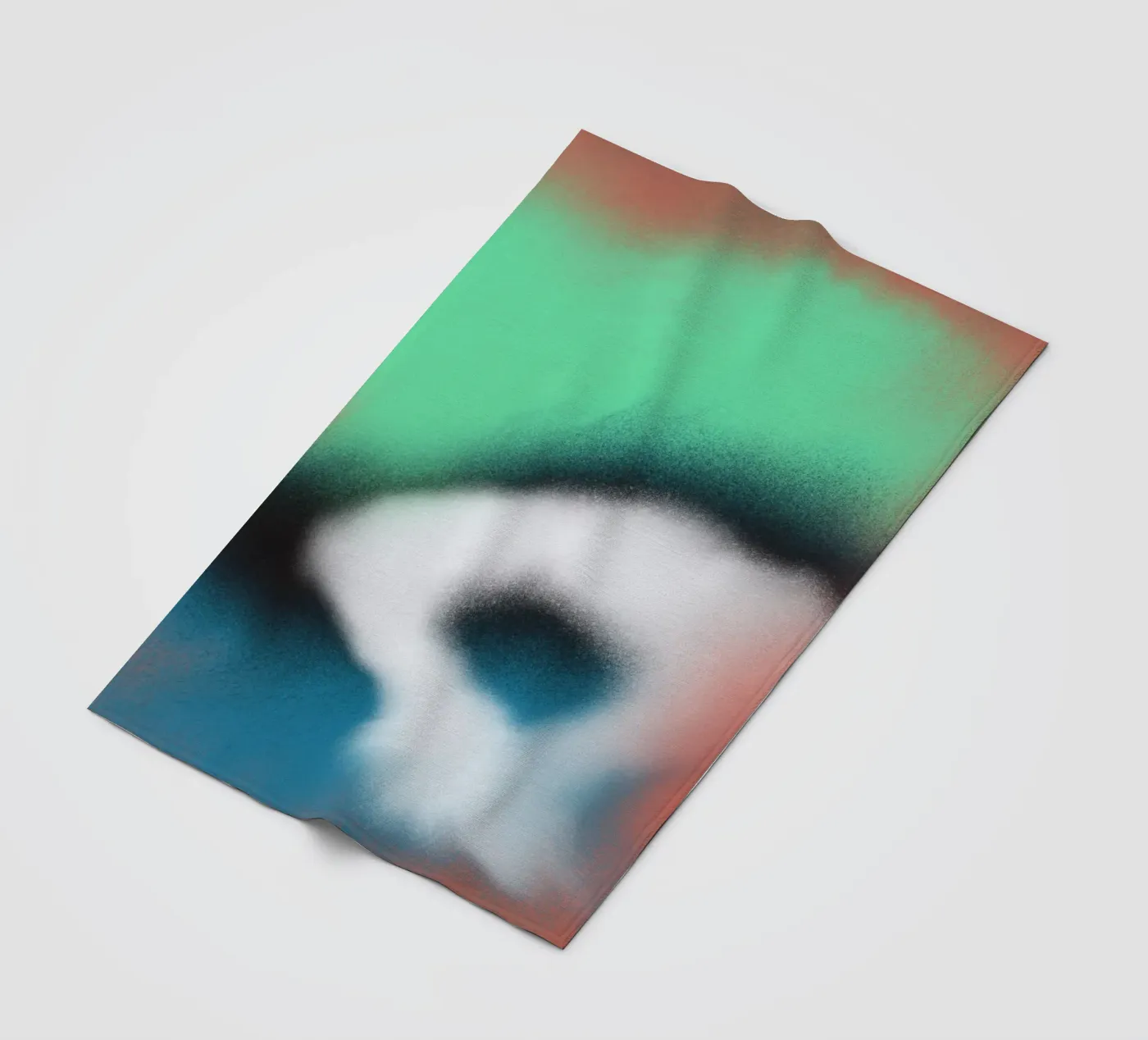 Fluidity 06 fleece blanket by Little Dean
