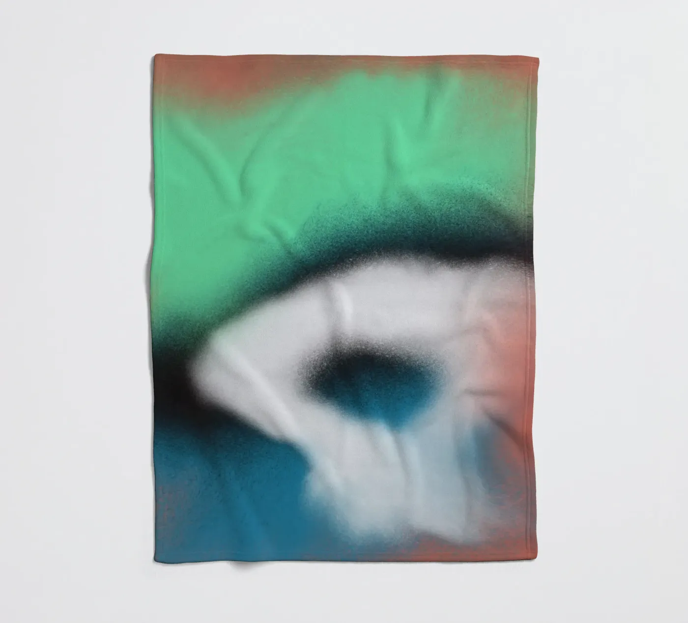 Fluidity 06 fleece blanket by Little Dean