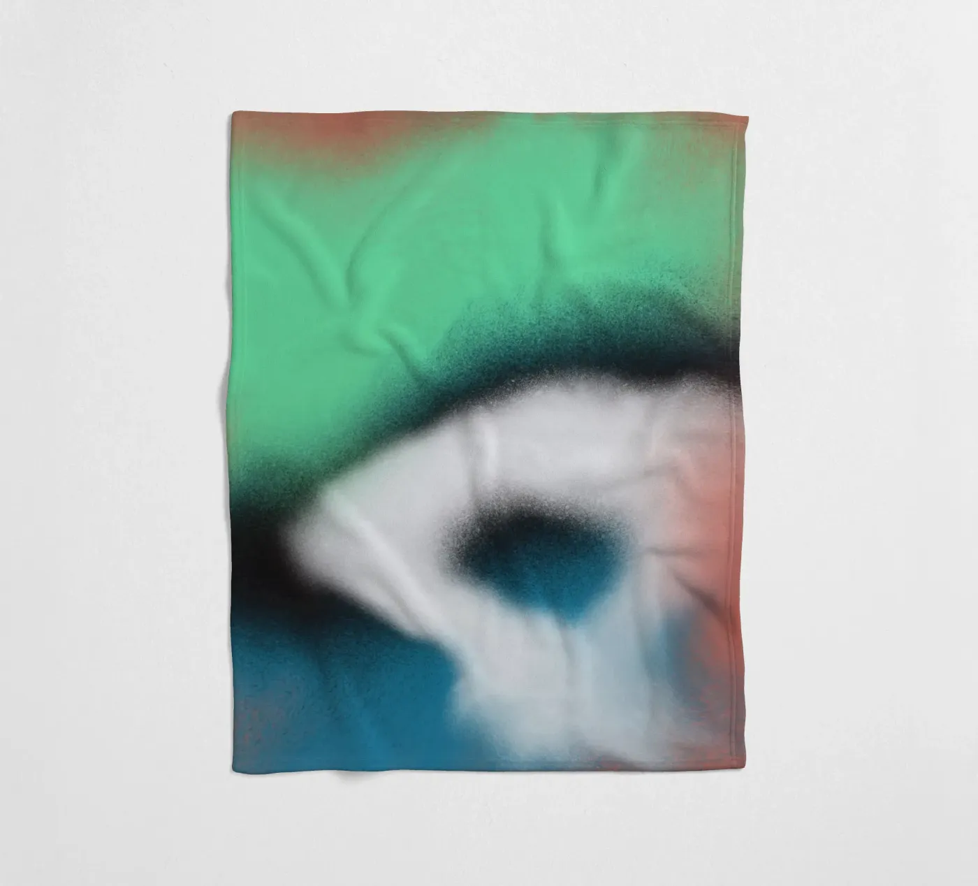 Fluidity 06 fleece blanket by Little Dean