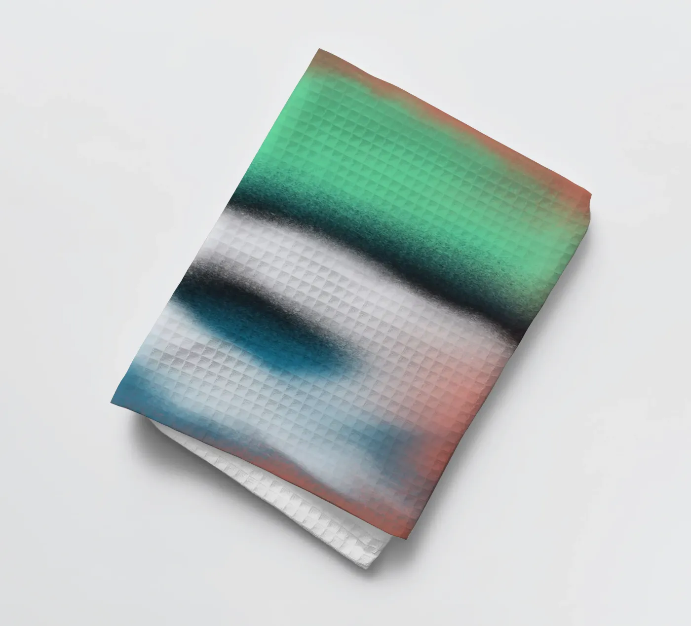 Fluidity 06 tea towel by Little Dean