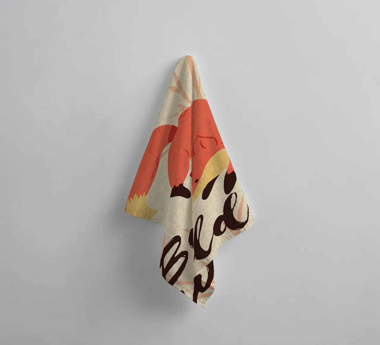 Animale Be Wild Funny Fox asciugamano da bagno da DavisStudio
