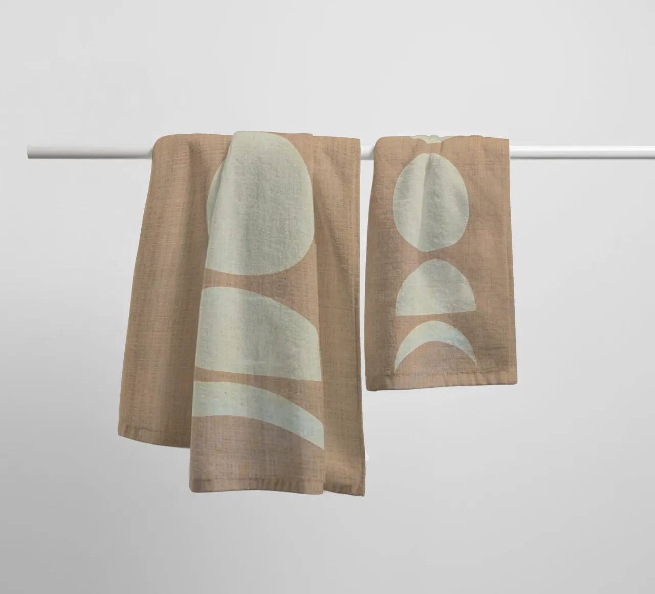 Camera dei bambini con fasi lunari in stile bohémien asciugamano da bagno da DavisStudio