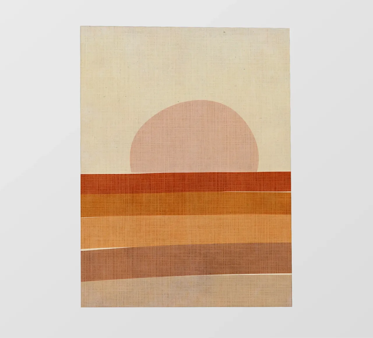 Linee di pennello per il sole Boho telo in pvc da DavisStudio