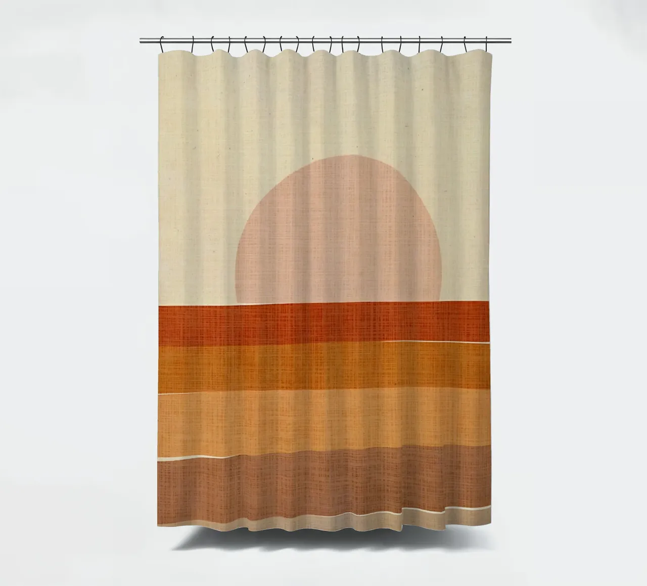 Linee di pennello per il sole Boho tenda da doccia da DavisStudio
