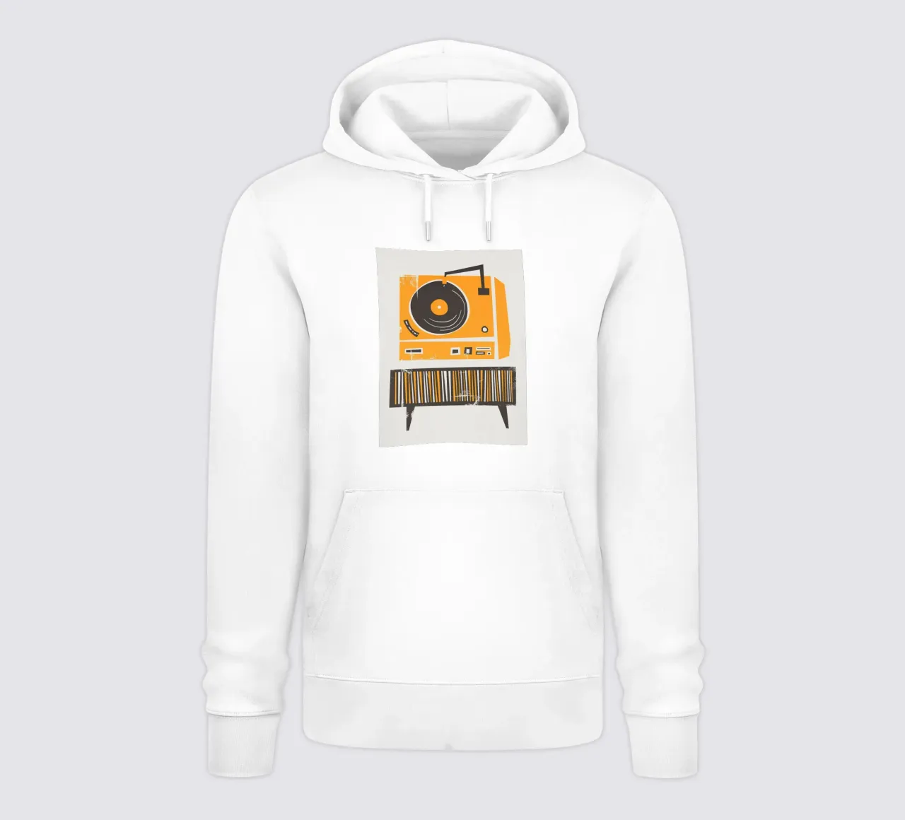Lettore di dischi felpa con cappuccio da carolcrawofficialdesign