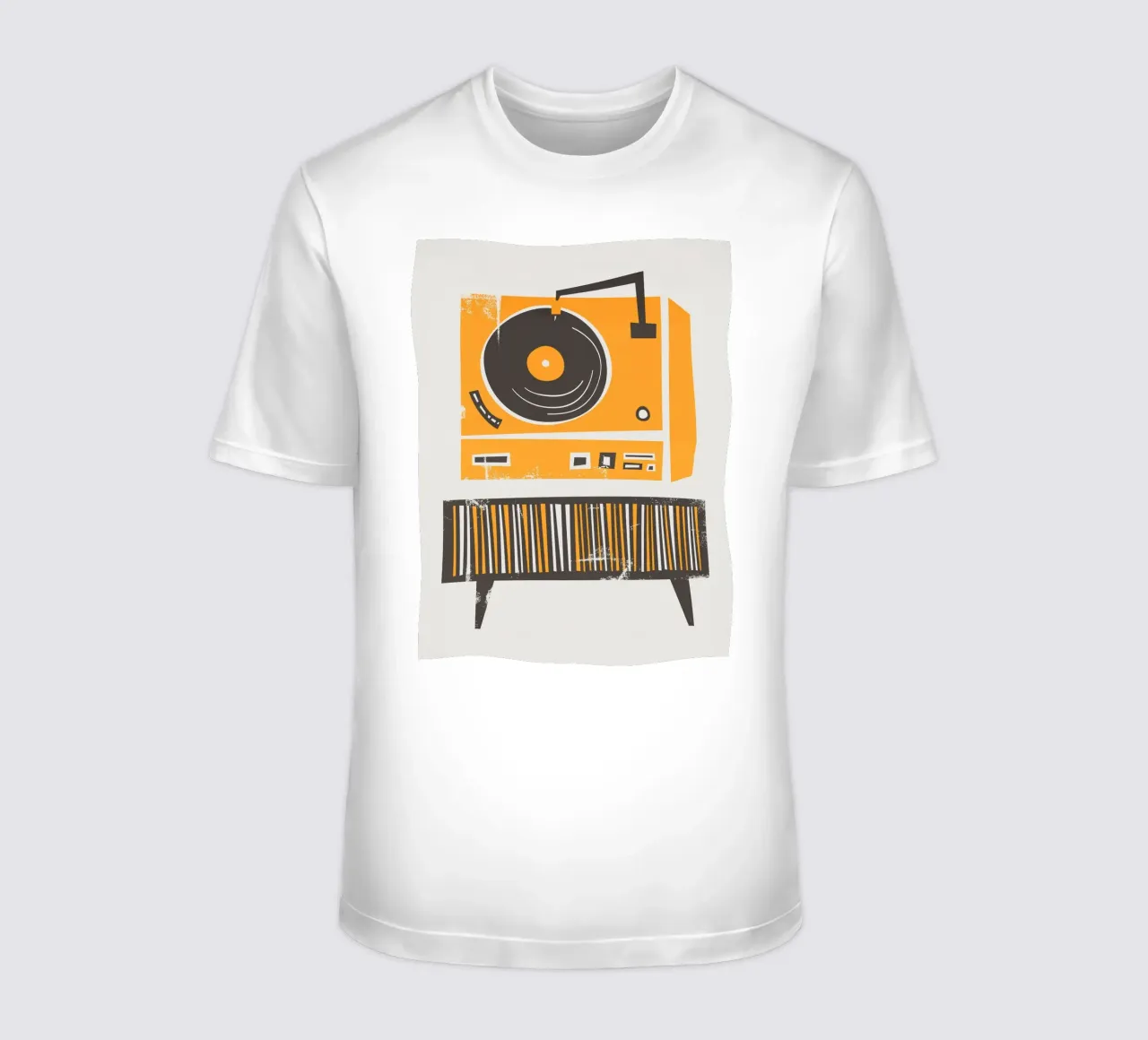 Lettore di dischi t-shirt da carolcrawofficialdesign