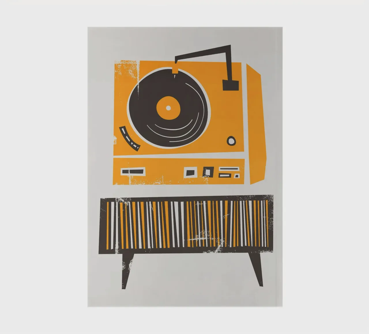 Record Player notebook by carolcrawofficialdesign
