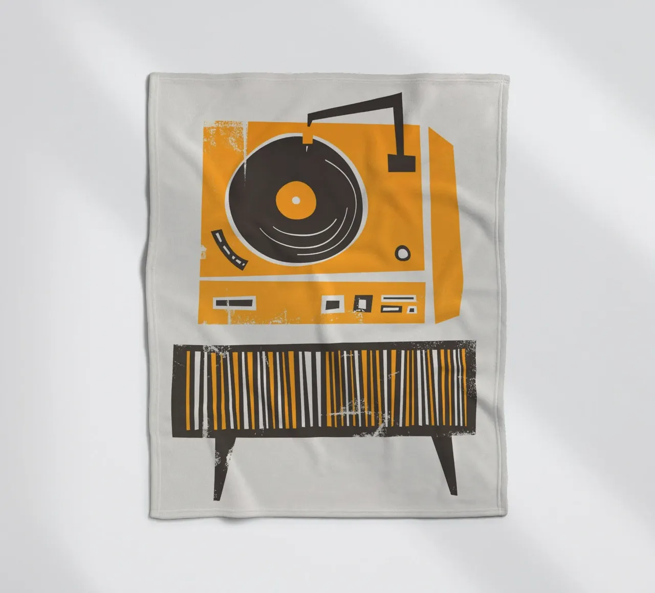 Lettore di dischi coperta in pile da carolcrawofficialdesign