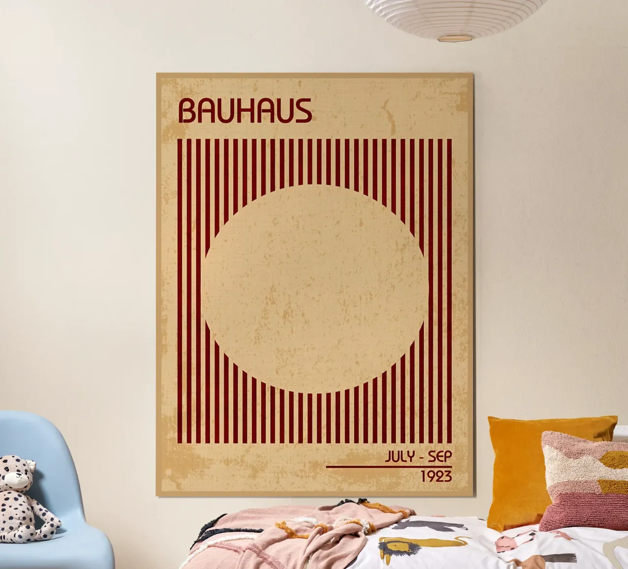 Poster minimalista Bauhaus carta hahnemühle da CourtneyStudio