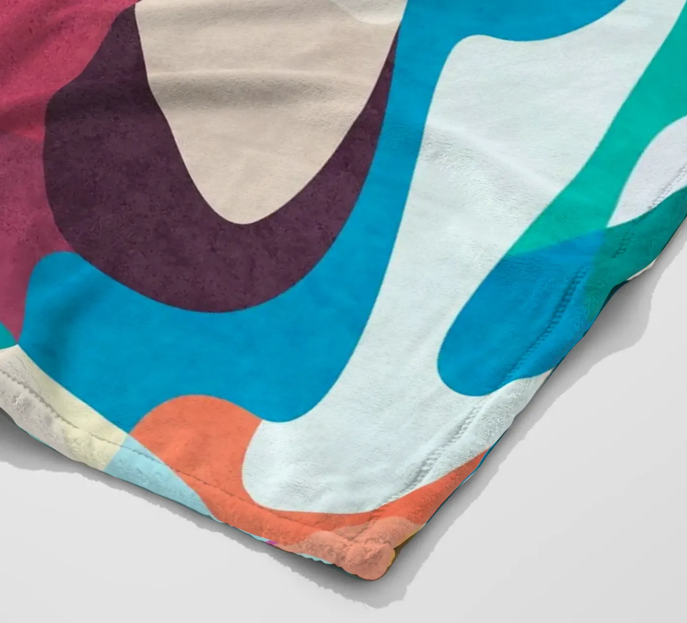 Playful Mood fleecedeken van Abstract Joy