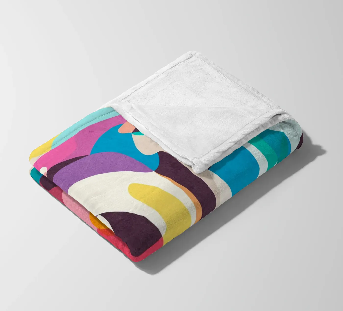 Playful Mood fleecedeken van Abstract Joy