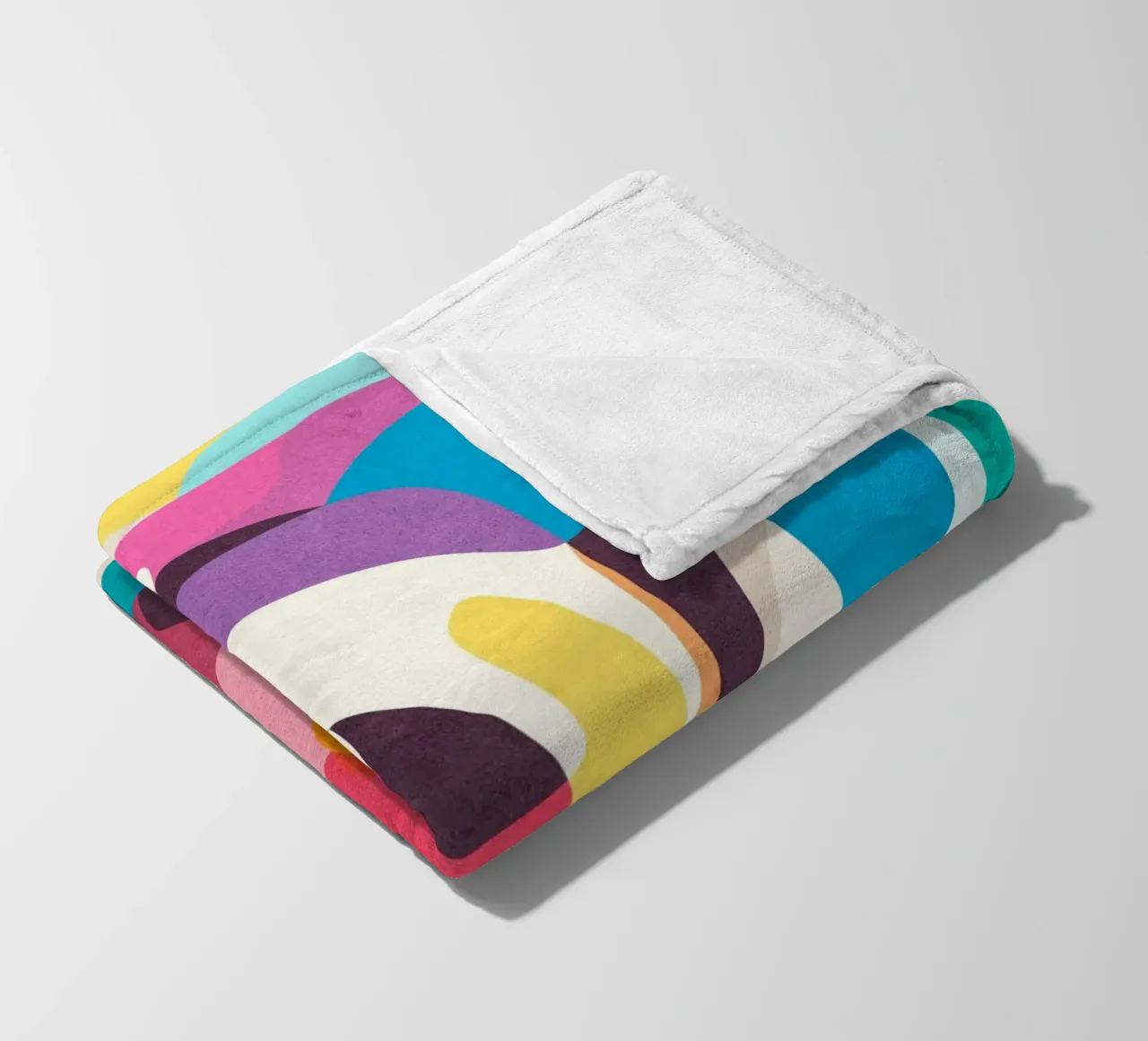 Playful Mood fleecedeken van Abstract 888