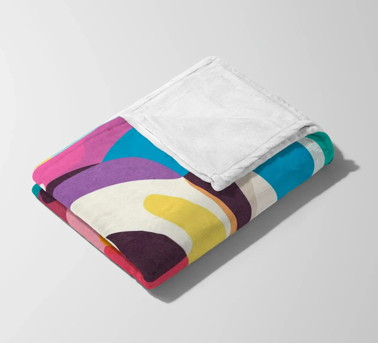 Stato d'animo giocoso coperta in pile da lovely lines
