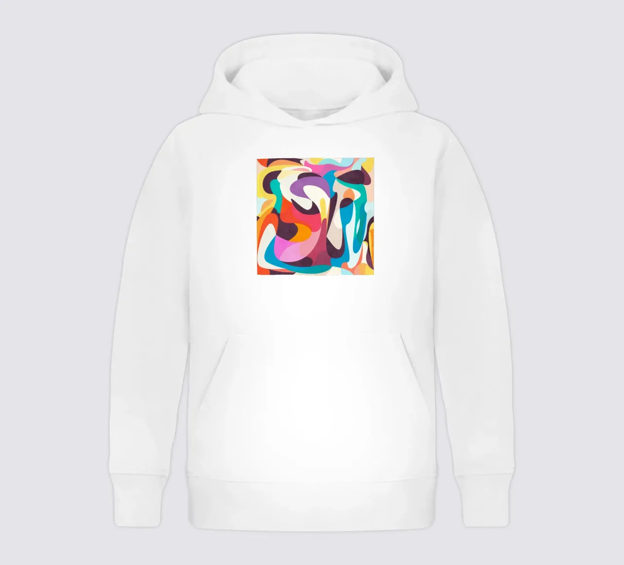Stato d'animo giocoso felpa bambino con cappuccio da lovely lines
