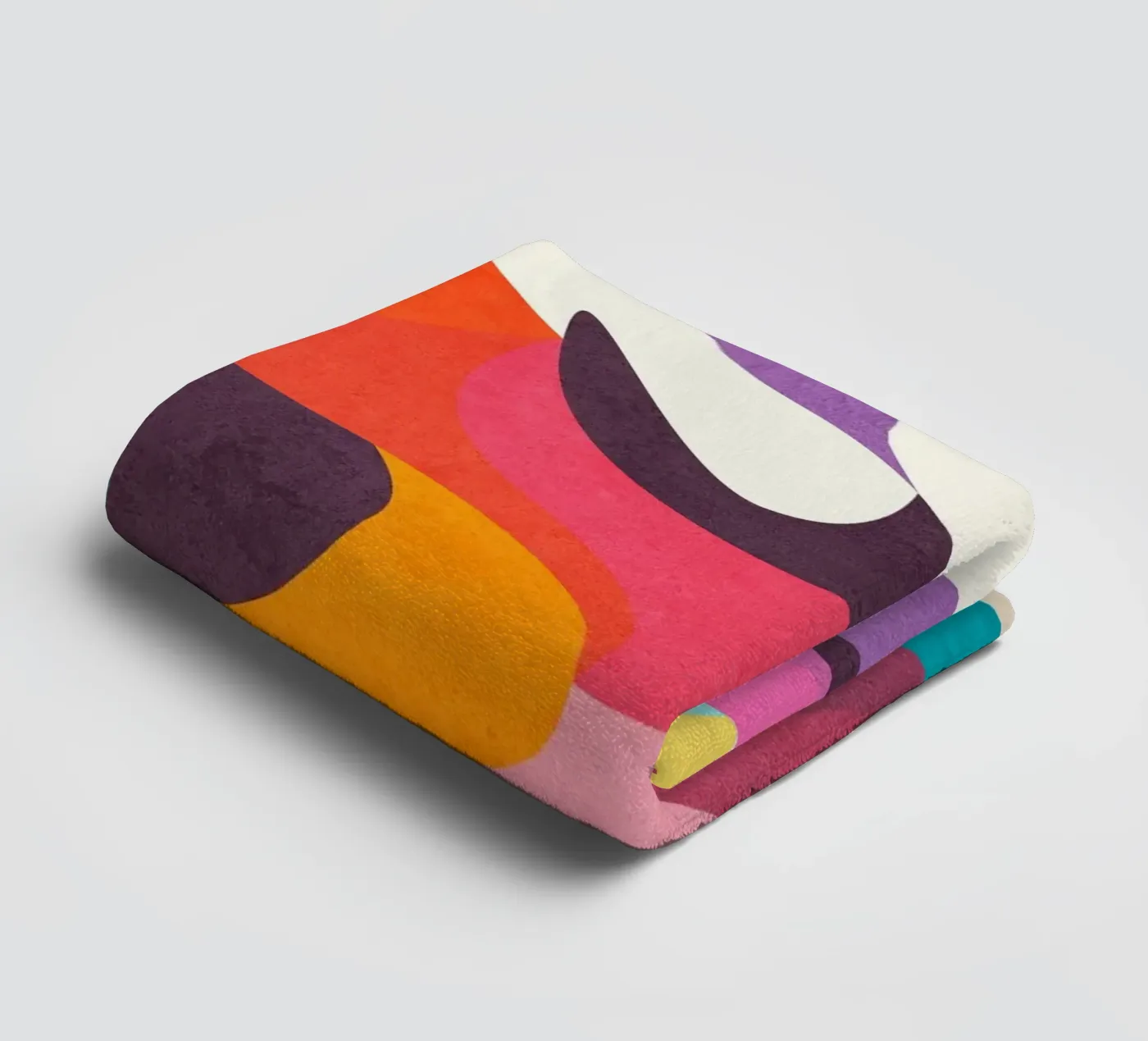 Playful Mood Handtuch von Abstract Joy