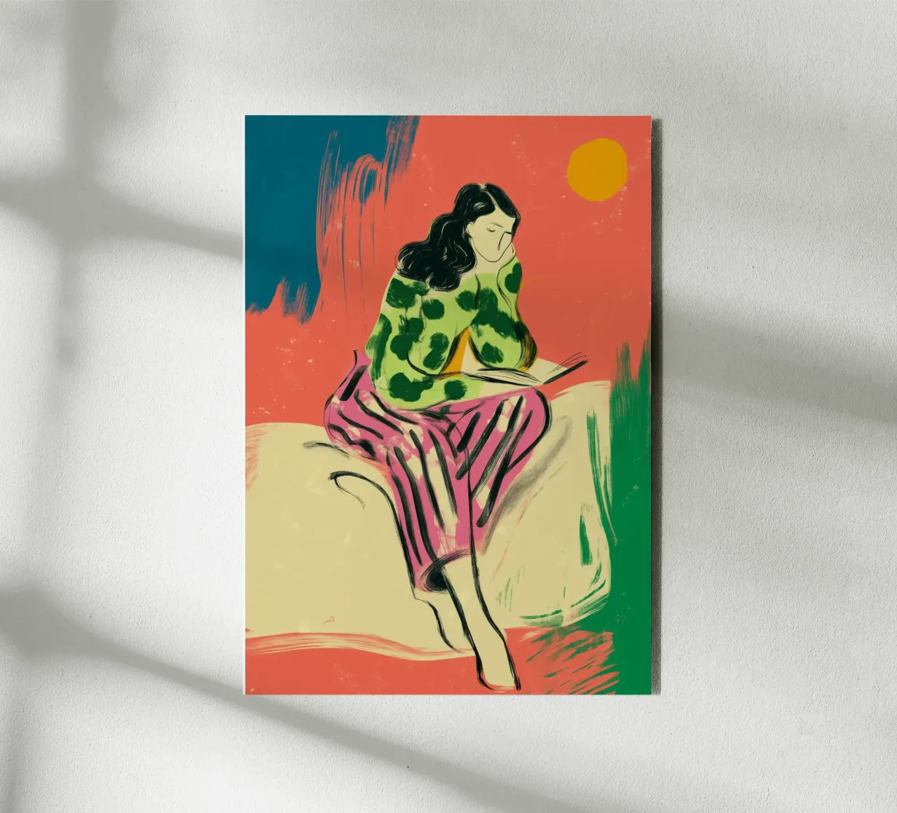 Afternoon Pages alluminio dibond da Clara August