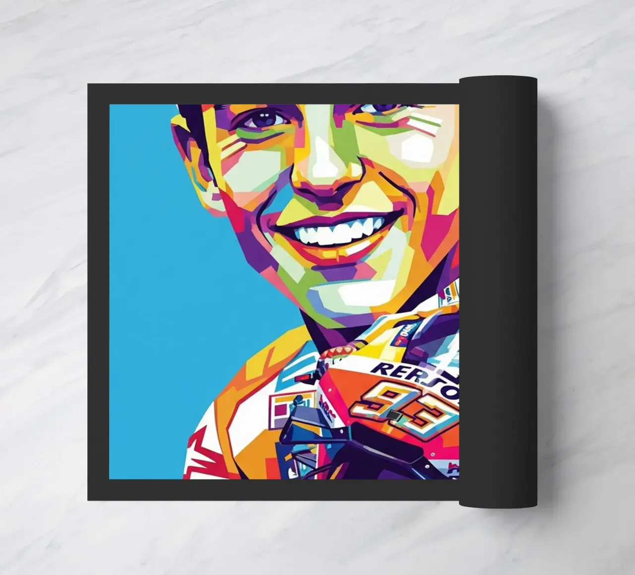 Marc Marquez art zerbino da Hantamrata