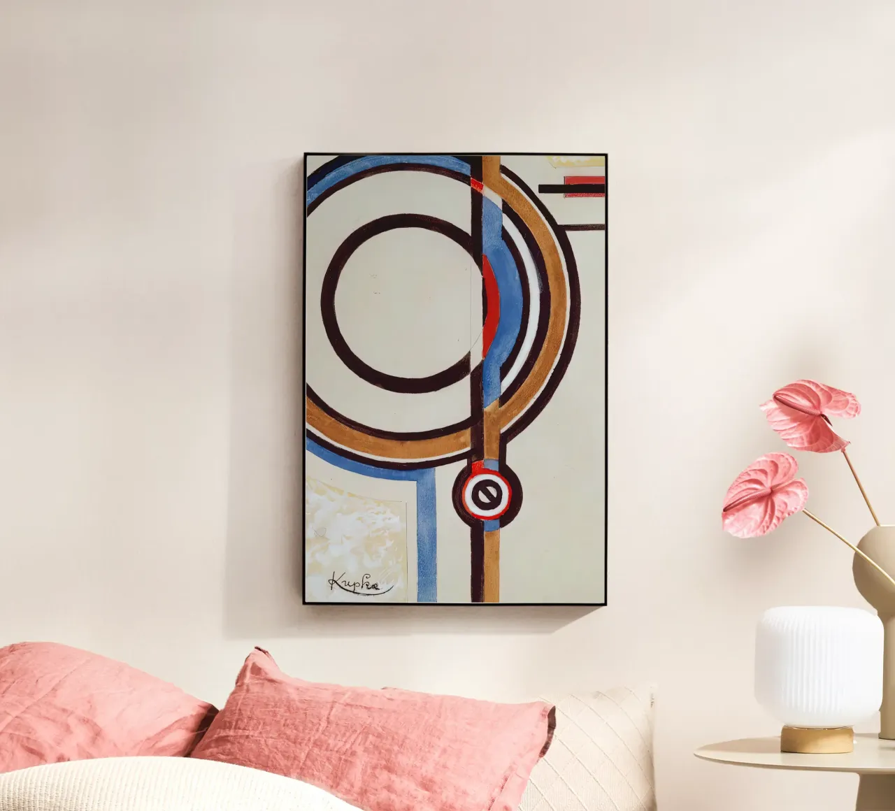Circles acrylic glass by martina
