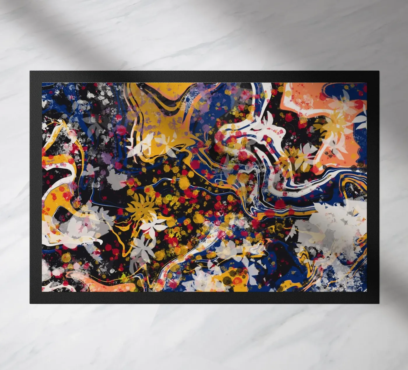 Flusso di marmo 12 zerbino da Little Dean