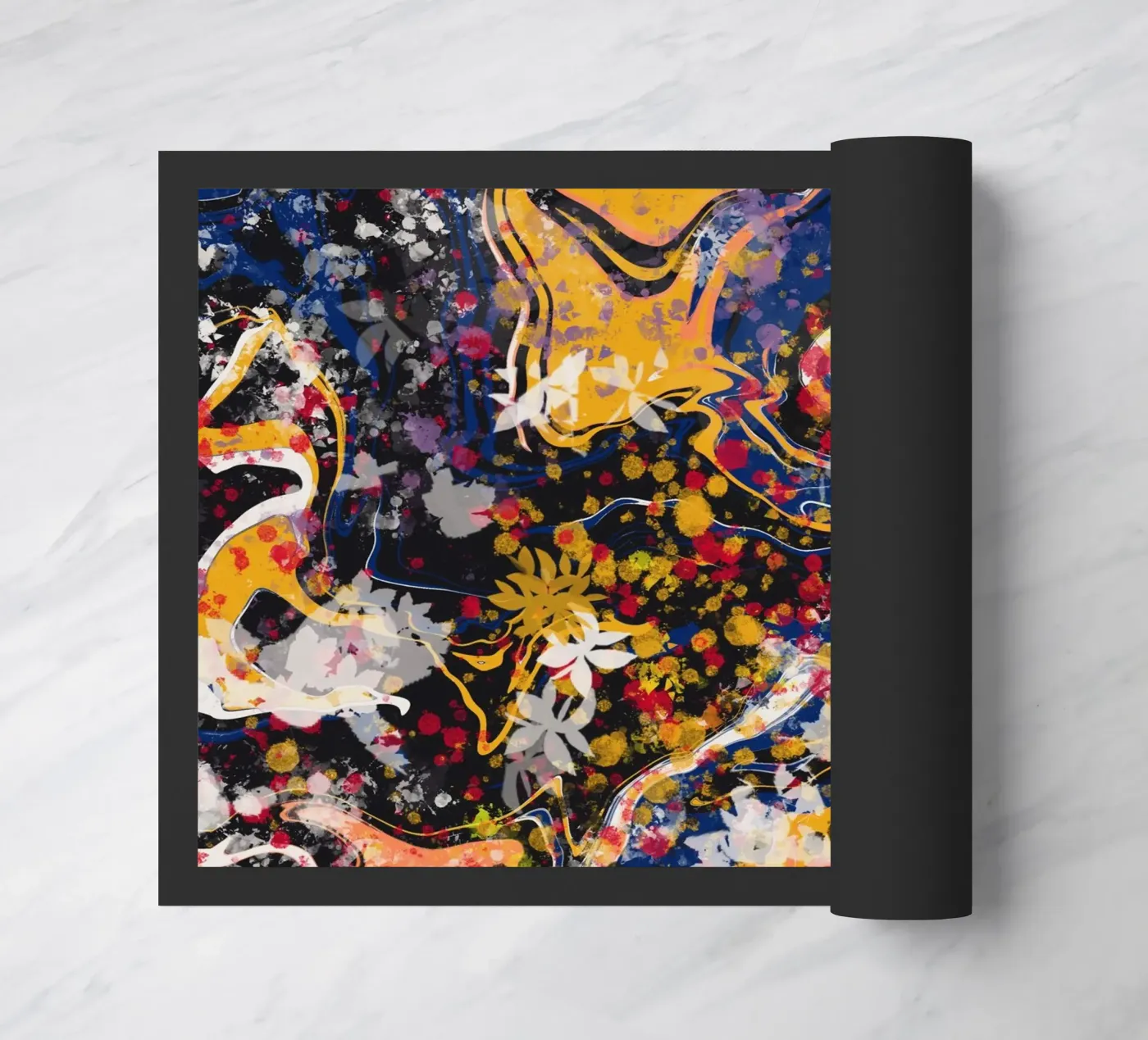 Flusso di marmo 12 zerbino da Little Dean