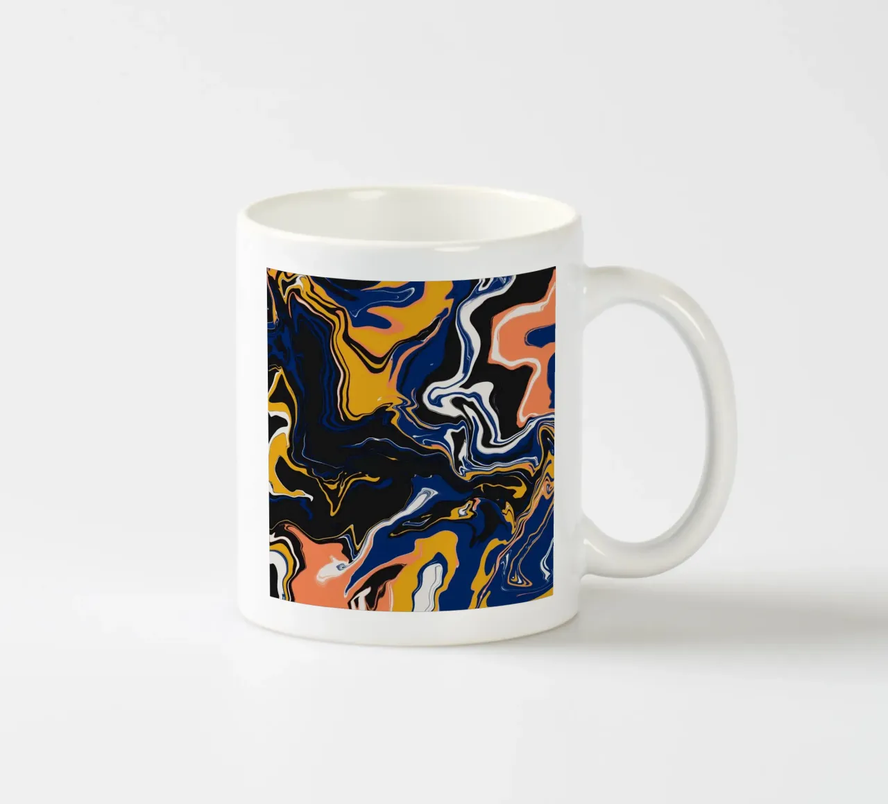 Flusso di marmo 13 tazza in ceramica da Little Dean