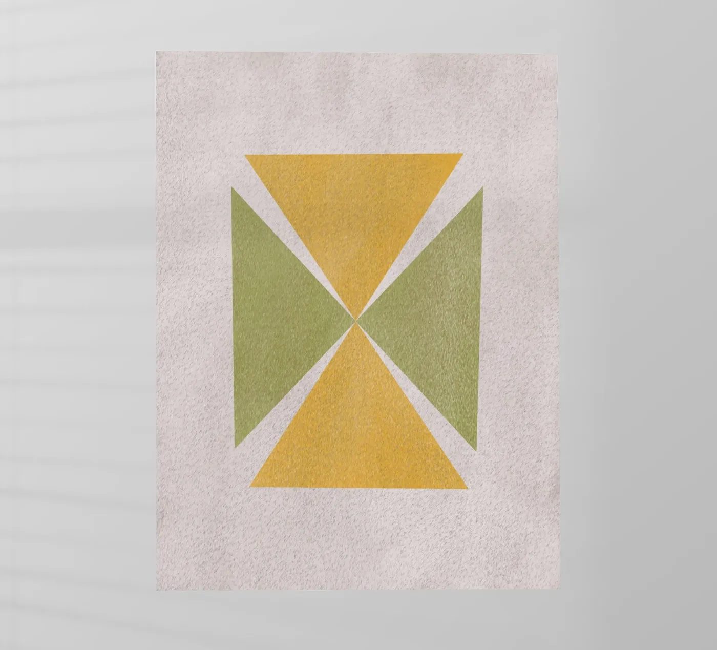 Angular shapes Backlit Folie von Little Dean