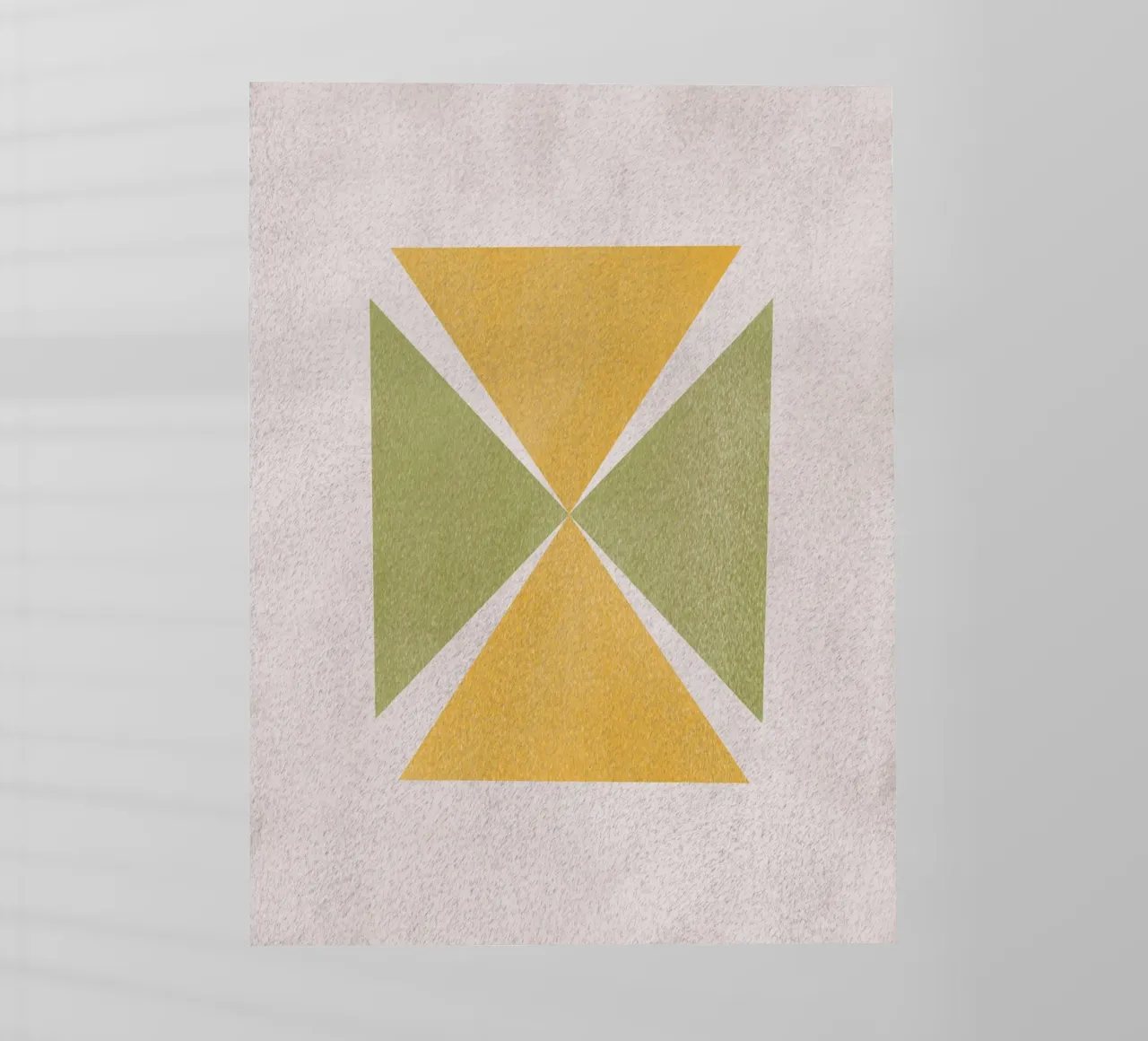 Angular shapes backlit film by Little Dean