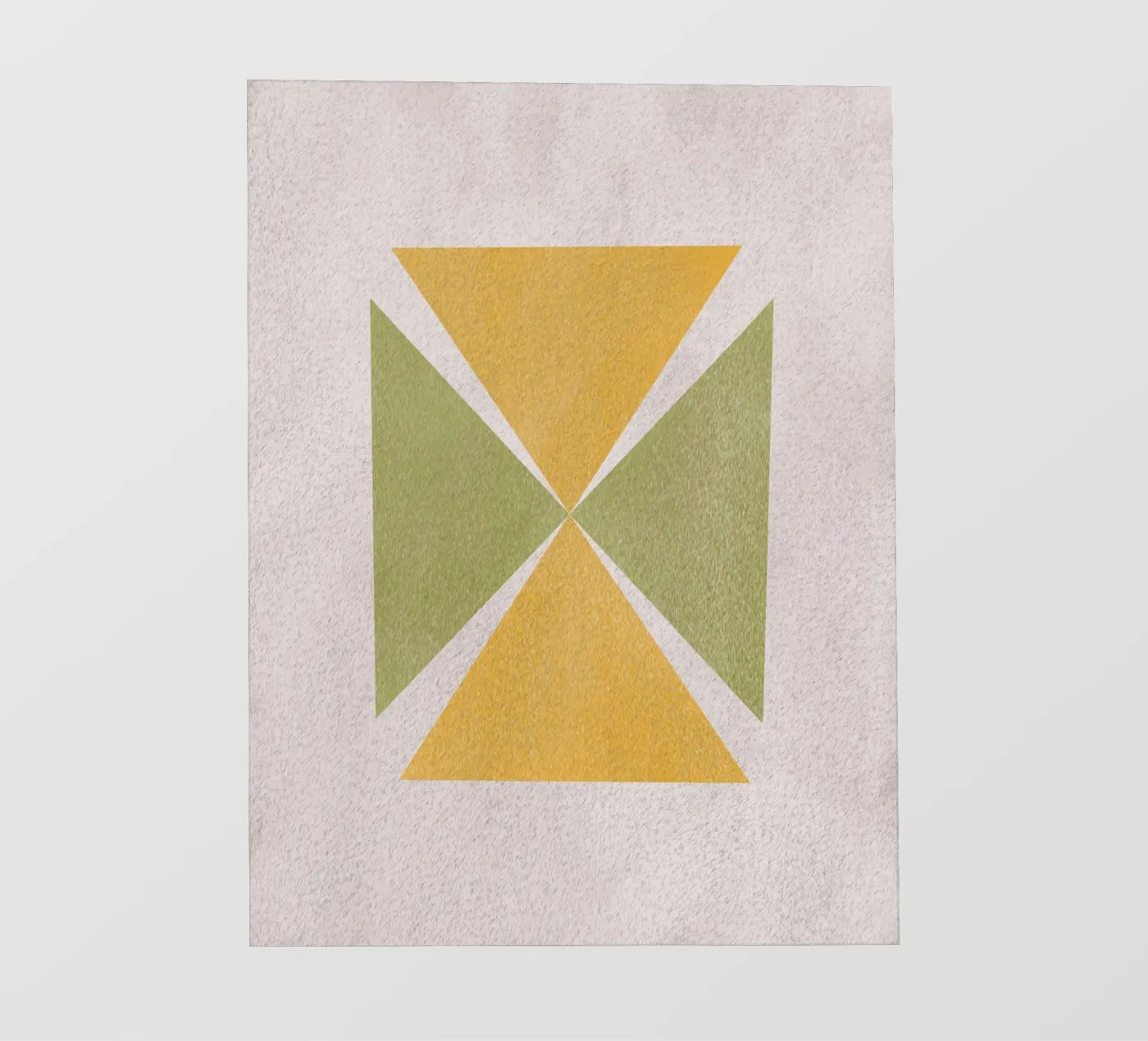 Angular shapes pvc cover by Little Dean