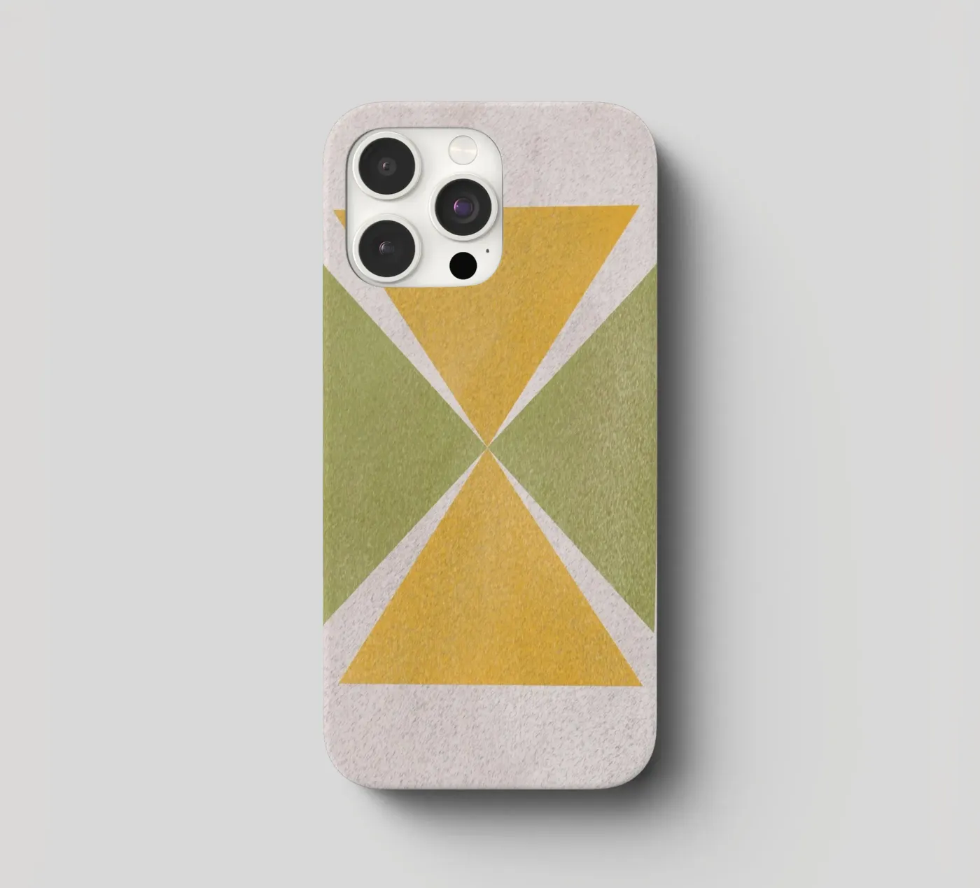Angular shapes iphone case by Little Dean