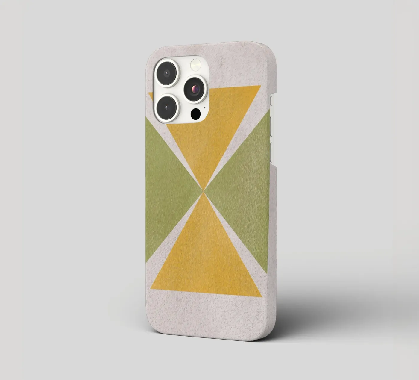 Angular shapes iphone case by Little Dean
