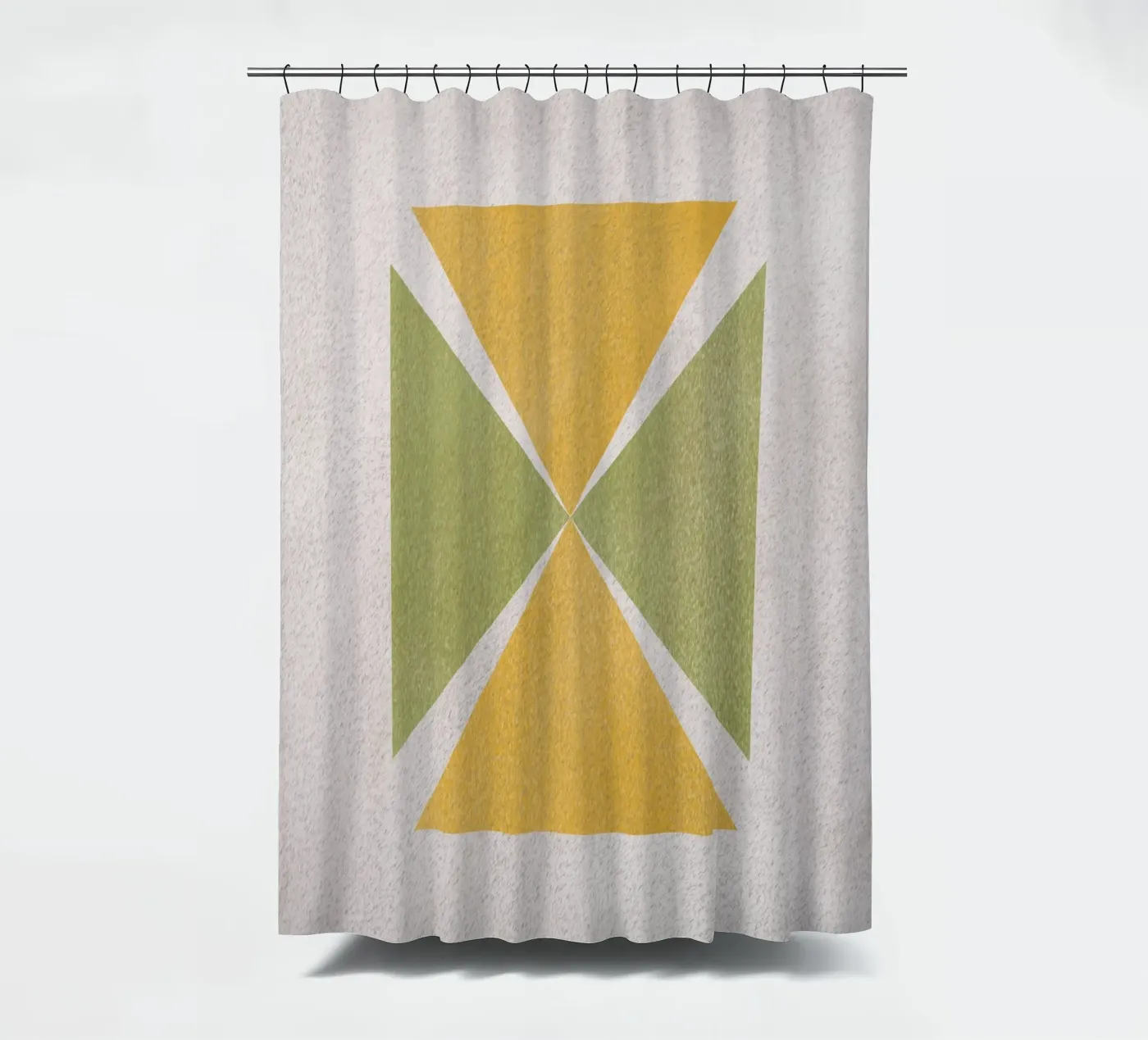 Angular shapes Duschvorhang von Little Dean