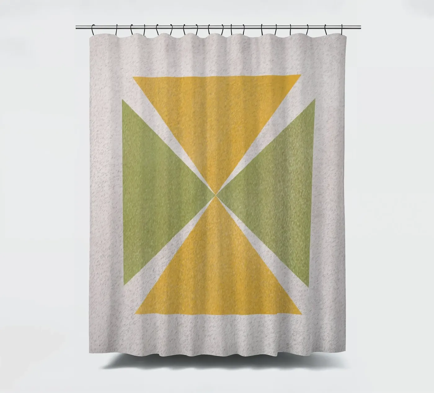 Angular shapes Duschvorhang von Little Dean