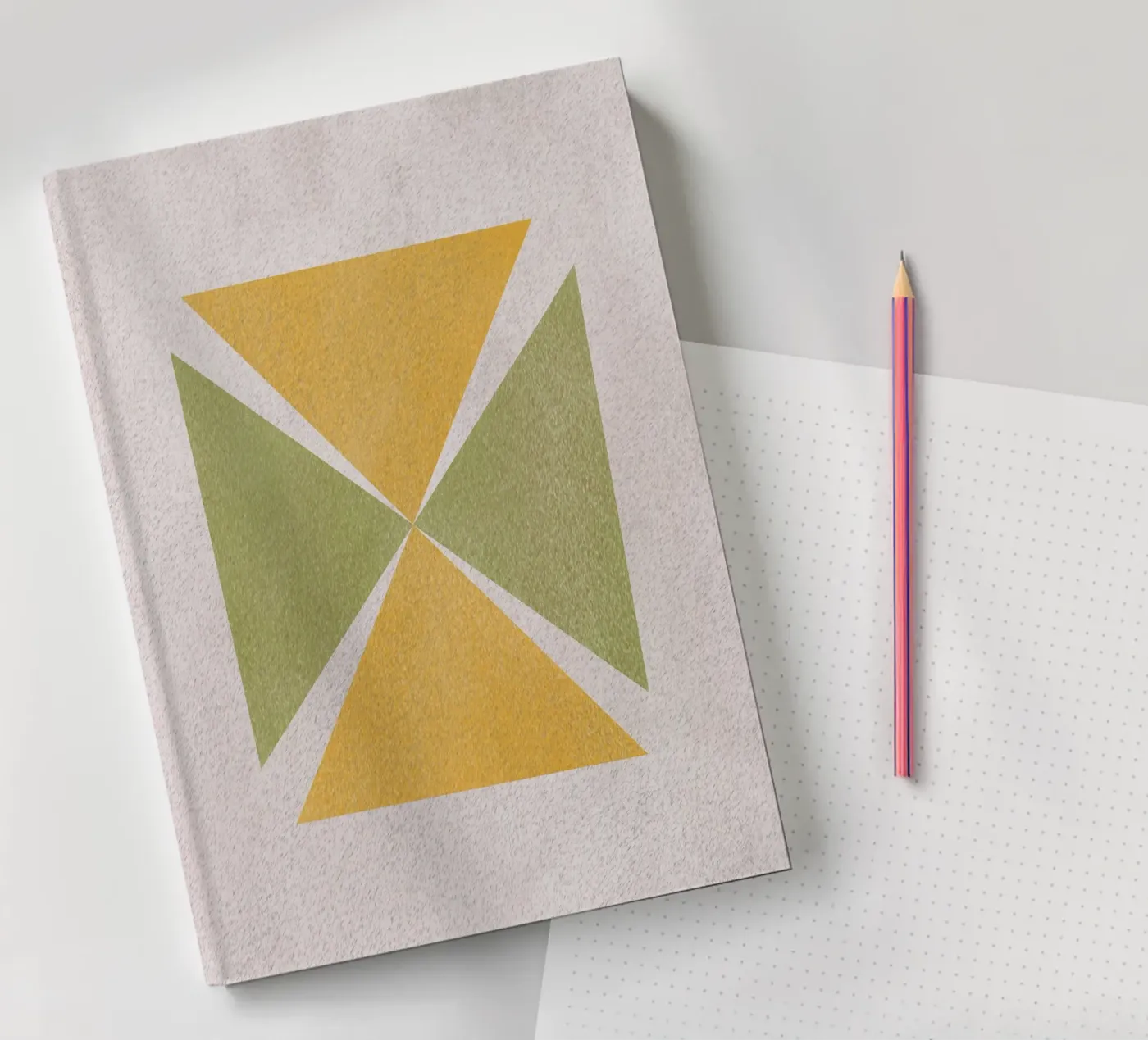 Formes angulaires carnet de notes de Little Dean