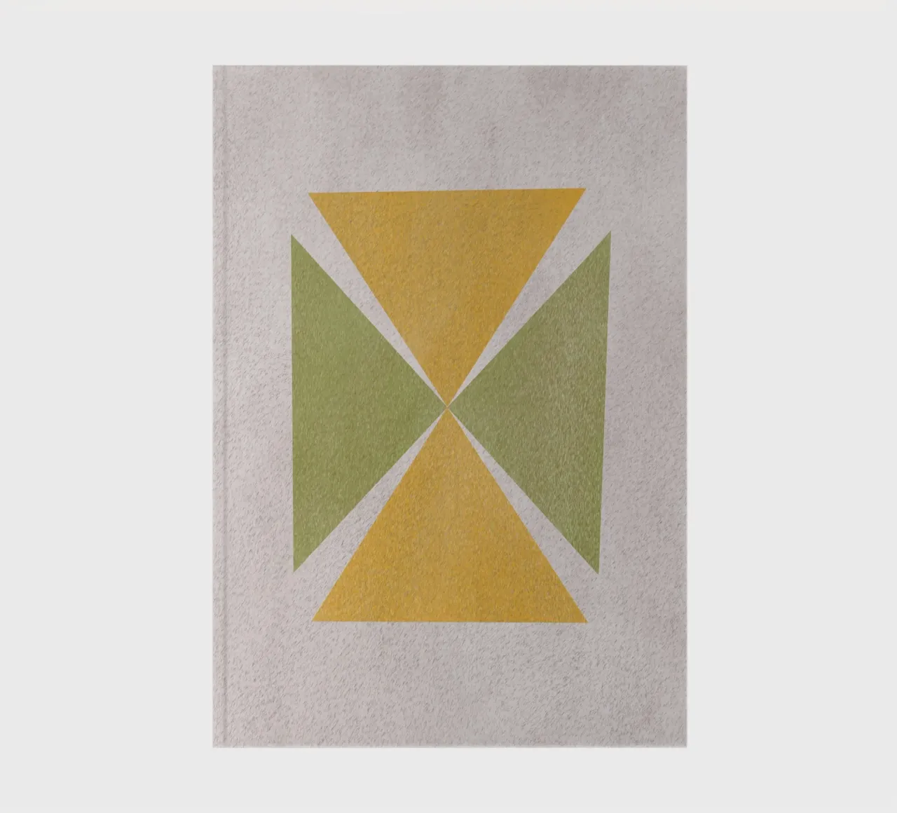 Angular shapes notebook by Little Dean