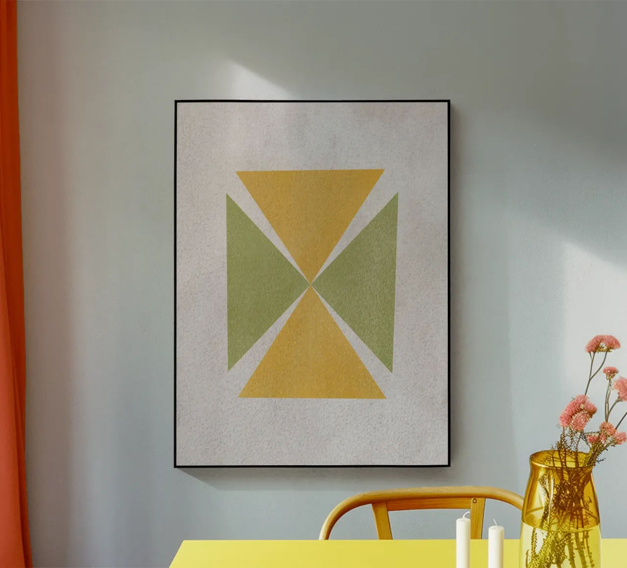 Angular shapes plexiglas de Little Dean