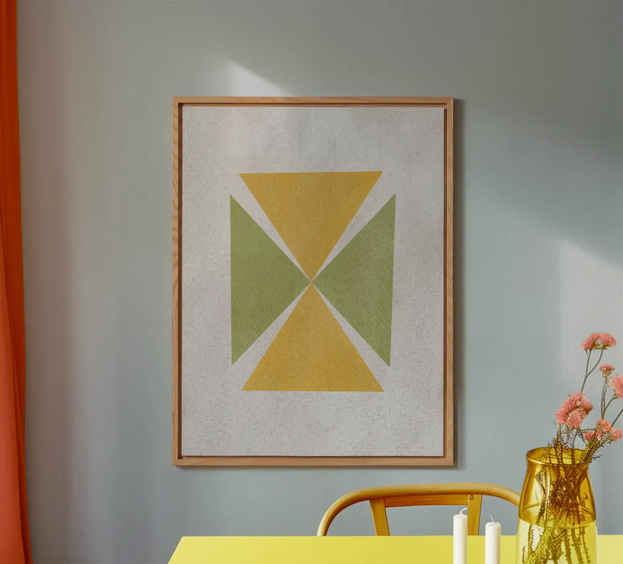 Angular shapes alu-dibond by Little Dean