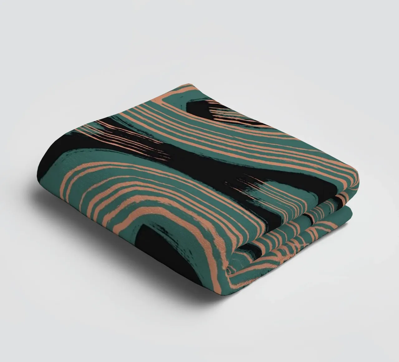 Line movement form towel by Little Dean