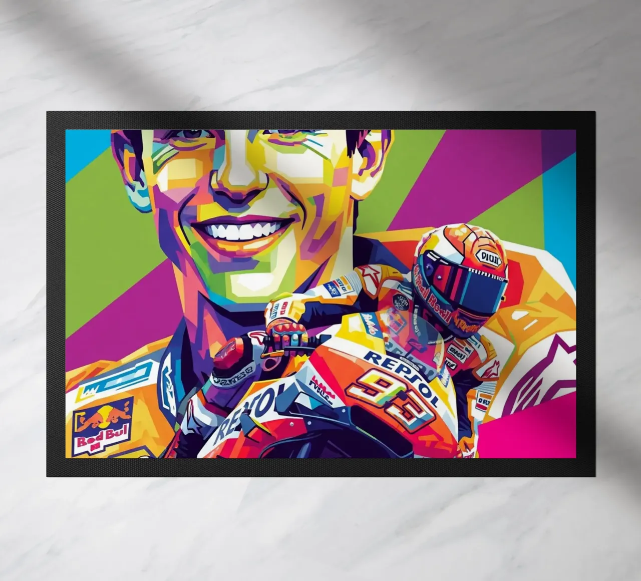 Marc Marquez smile zerbino da Hantamrata