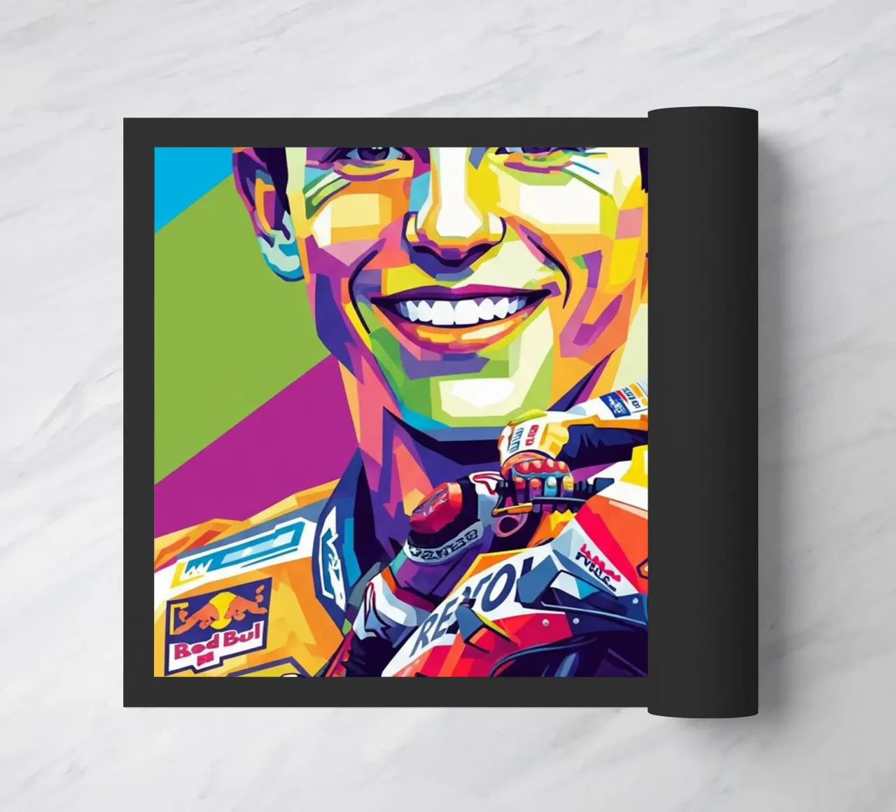 Marc Marquez smile zerbino da Hantamrata