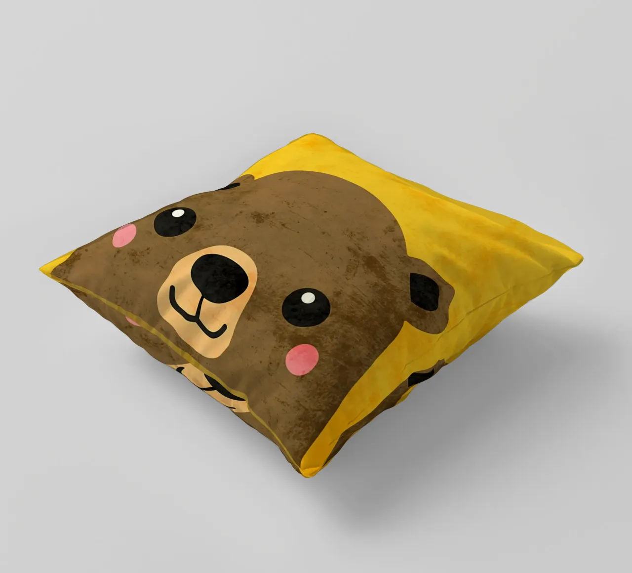 Orso dei cartoni animati cuscino da DavisStudio