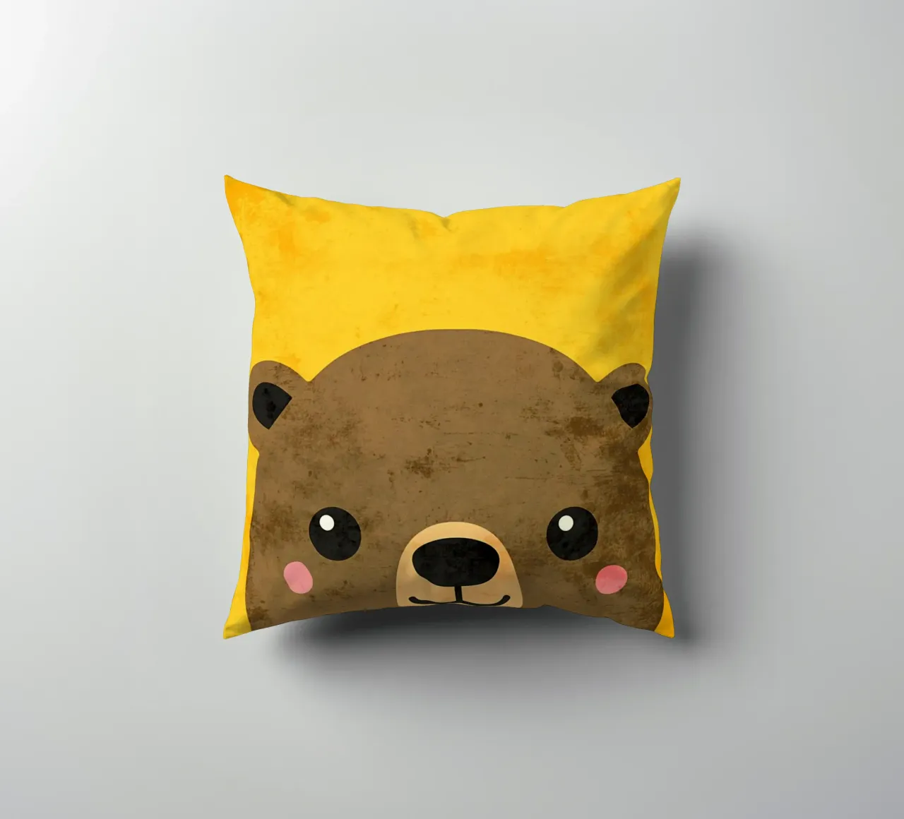 Orso dei cartoni animati cuscino da DavisStudio