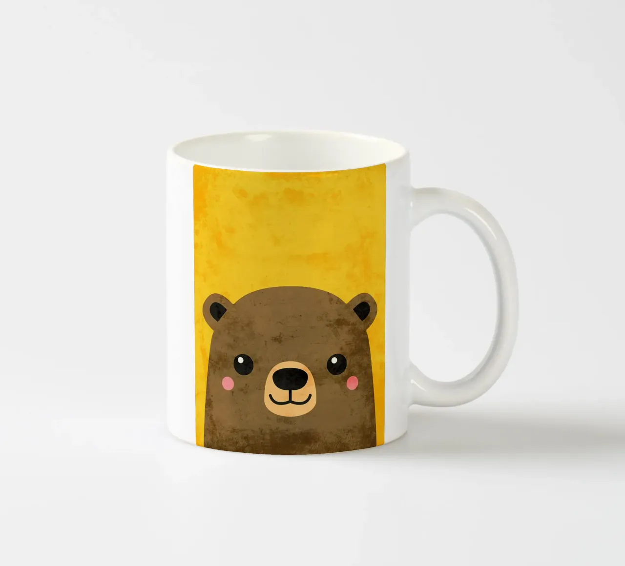 Orso dei cartoni animati tazza in ceramica da DavisStudio