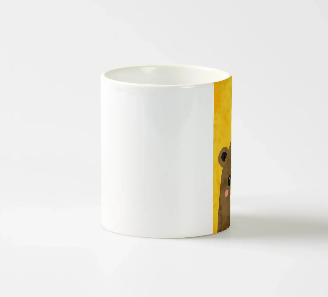 Orso dei cartoni animati tazza in ceramica da DavisStudio